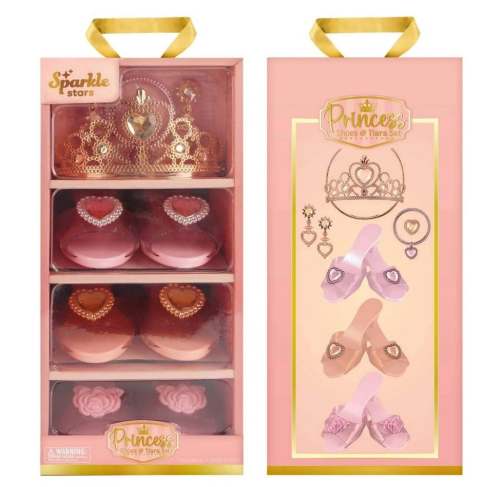 Princess Dress-Up Set - Pink and Gold